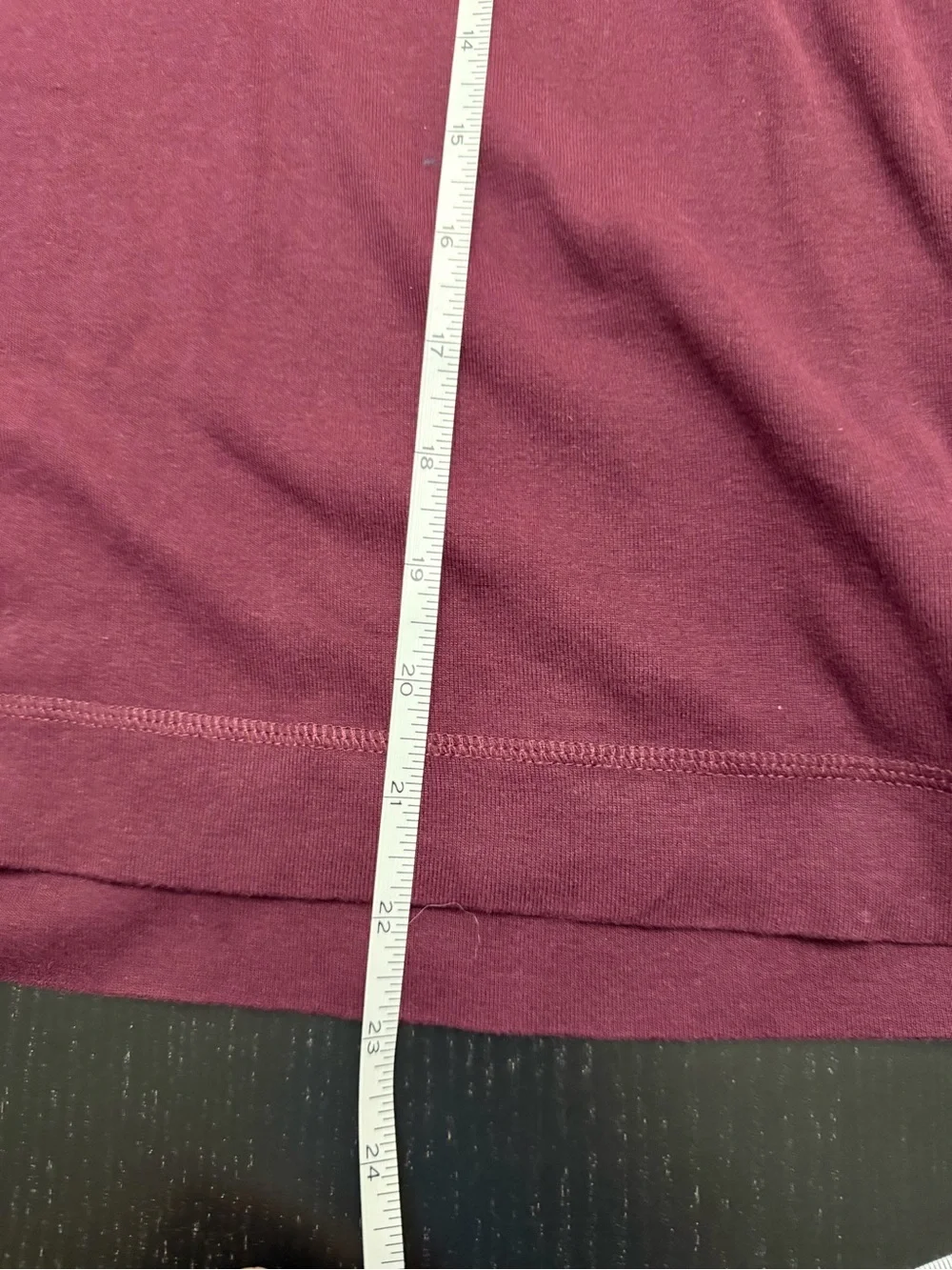 Lauren Ralph Lauren Burgundy Long-Sleeve with Tan Elbow Patches and Shoulder Zip